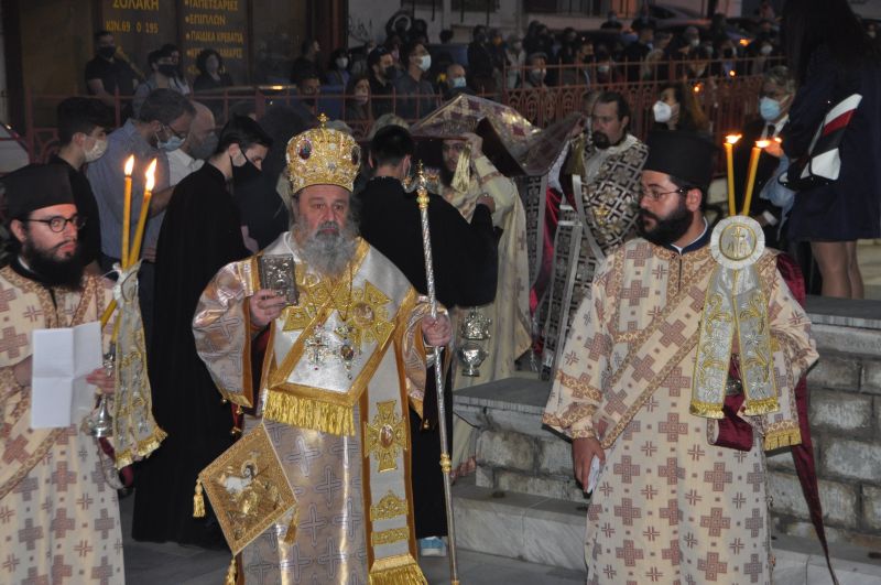 Τά ἅγια Πάθη τοῦ Κυρίου μας στόν Ἱερό Μητροπολιτικό Ναό Δράμας